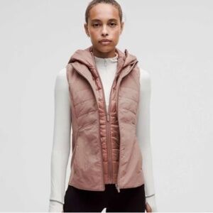 Lululemon Another Mile Vest, Rare Twilight Rose,  Size 10,  EUC